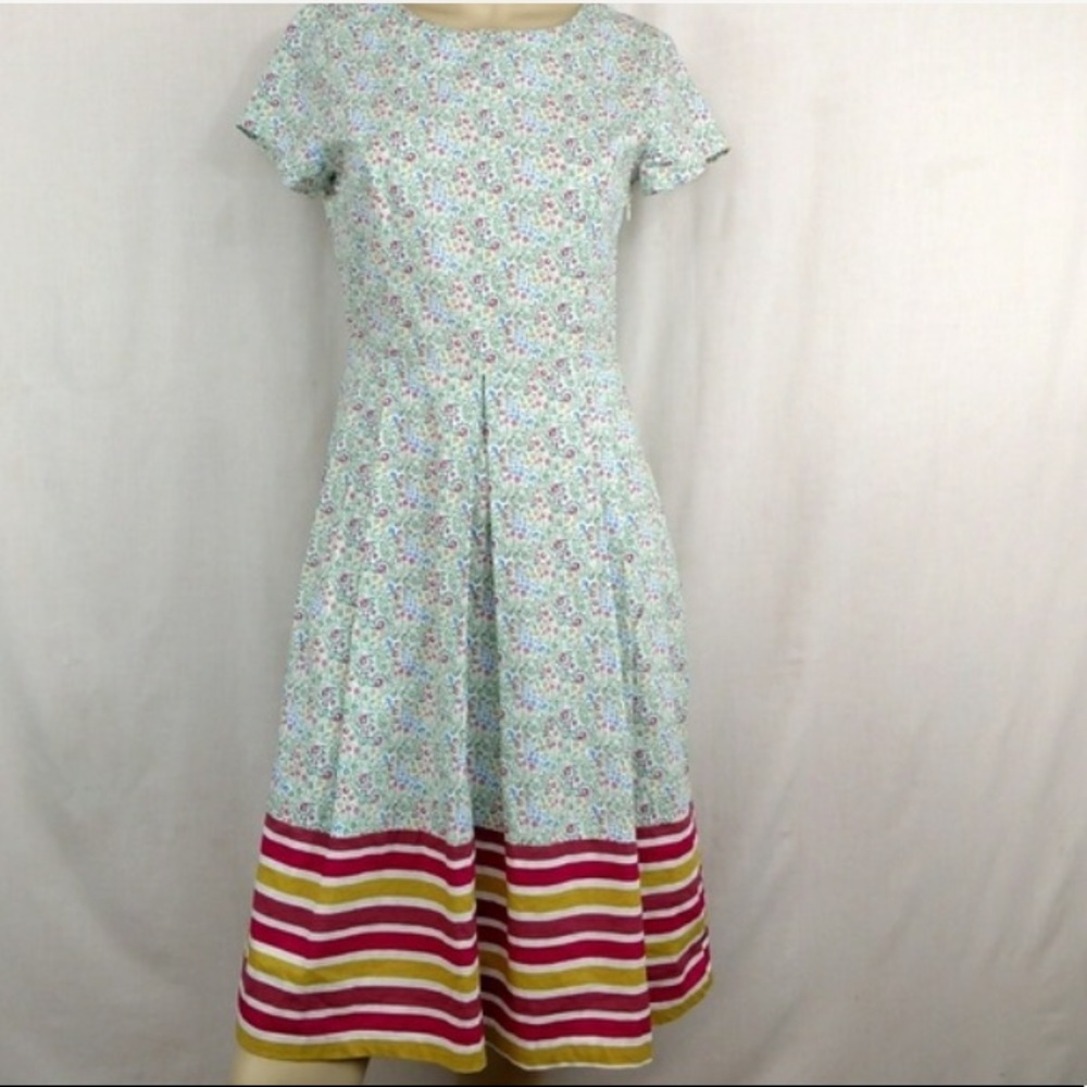 Downeast floral cocktail tea dress
